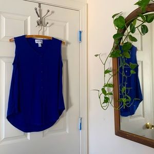 Deep blue Joseph Ribkoff blouse